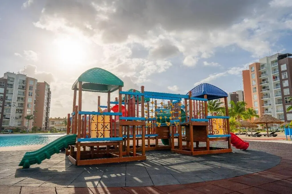 דירה קנקון Departamento Con Laguna Artificial מקסיקו
