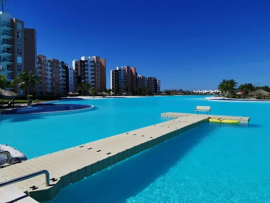Apartment Departamento Con Laguna Artificial Cancun
