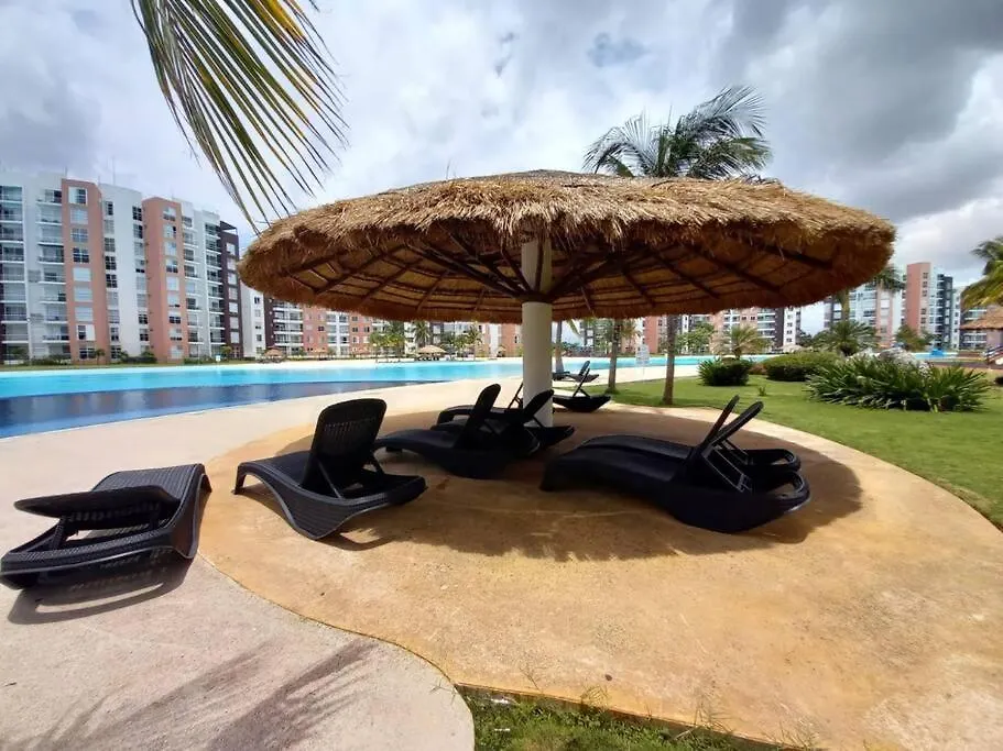 Departamento Con Laguna Artificial Cancun 0*,  Mexico